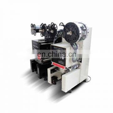 2 color chocolate cup filling sealing machine