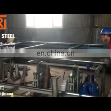 Pre zinc coated hollow structural  q235 erw low pressure liquid steel tube