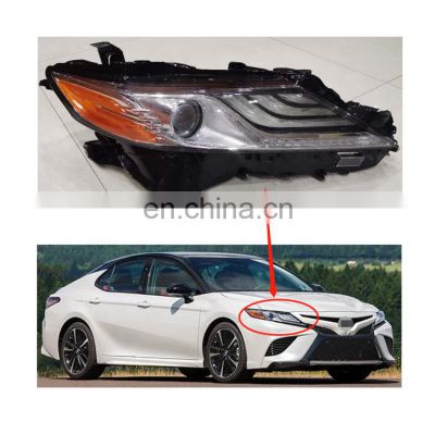 Wholesale Price Headlight Assembly 81150-06D70 81110-06D70 US version High Configuration Headlight for Toyota Camry 2018 2019