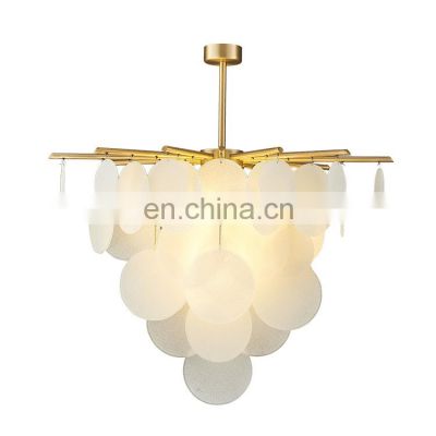 High Quality Indoor Decoration Light Restaurant Home Cafe Glass Modern Pendant Lamp