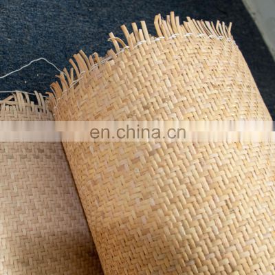 High Quality with Competitive Price from Viet Nam Wholesale Natural Mesh Furniture Bleached Square Woven Rattan Cane Webbing