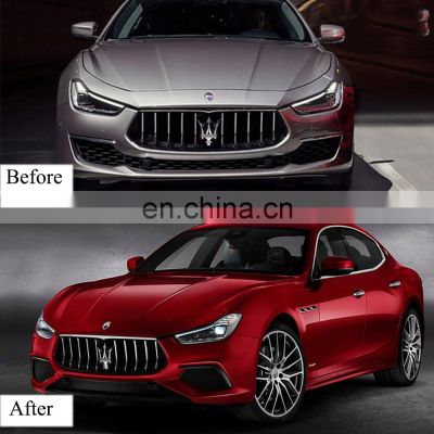 Runde Top Quality Modified 14-21 Body Kit For Maserati Ghibli Upgrade GTS New Front Bumper
