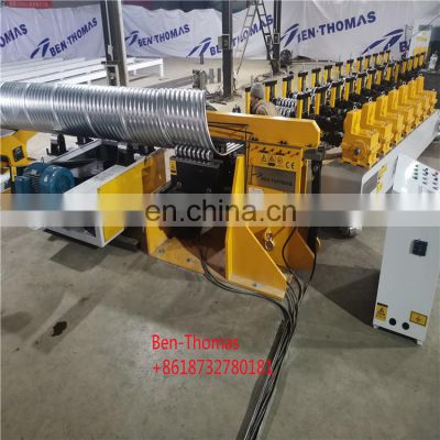 Special Hot Selling Metal Spiral Corrugated Cement Pipe Making Culvert Machine