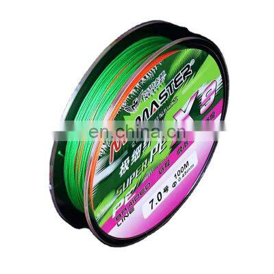 Byloo 0 18mm braided coated fishing line 8 strand