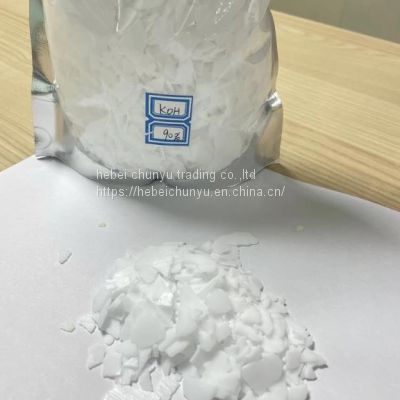 Factory Price KOH 90% Potassium 90 Hydroxide for Sale in China