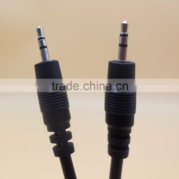 High quality double 3.5mm plug stereo audio cable