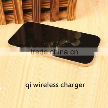 top grade wireless charging pad of mobile phones for nexus 5 qi charger free shipping