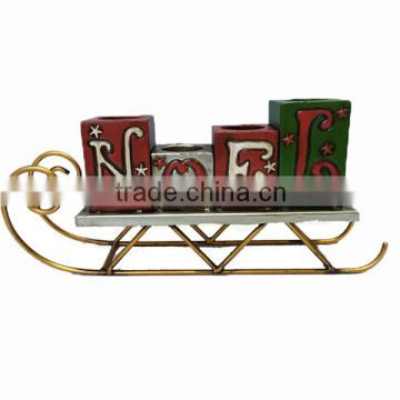 2016 Fashion metal christmas candle holder                        
                                                                                Supplier's Choice