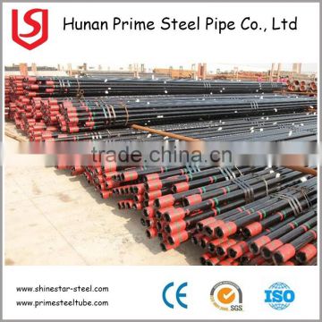 steel pipe APL 5CT N 80 BTC EUE liquid epoxy coated saw gas / oil steel pipe