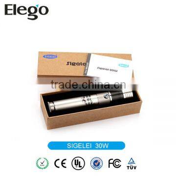 7-30 Watts Adjustable Wholeale Authentic Sigelei 30W Electronic Cigarette Mech Mod