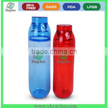 Hot selling disposable colorful tritan sports water bottle BPA-free