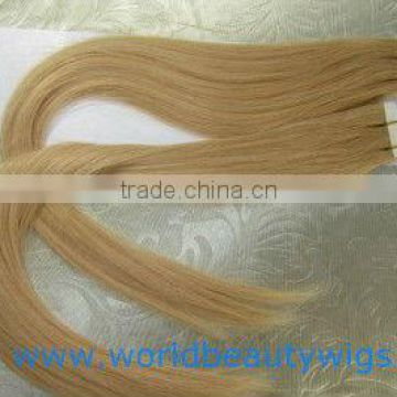 GRADE AAAA+ Chinese remy hair double tape hair weft wholesale price