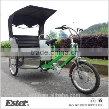 ESTER Electric Drive Pedicab Rickshaw with motor, Shimano,tektro