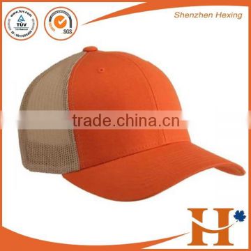 High quality custom half mesh cotton cap trucker hats from cap factory