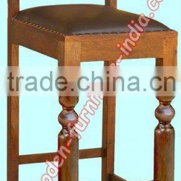 wooden bar stool,bar furniture,indian wooden furniture,bar chair,pub chair,hotel furniture,shesham wood furniture,mango wood