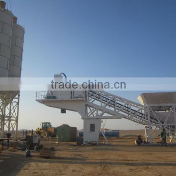 easy maintaince of mobile ready mix concrete batching plant