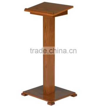 Lift-lid Storage Oak wooden pedestal church lectern / Oak church furniture / conference room lectern / classroom office lectern
