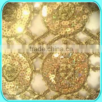 WEDING EMBROIDERY LACE FABRIC