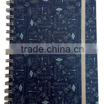 Sell popular spiral notebook with hard cover,Wenzhou,2016 notebook