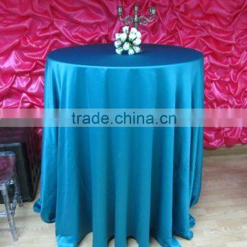 100% polyester satin manufactur plain dyed for table