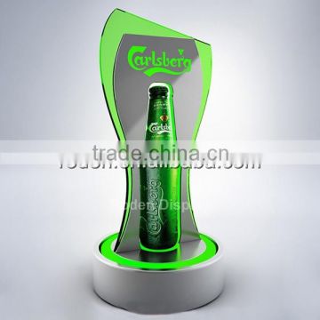 Plexi Led lighting Wine Display Customized