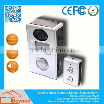 Sold-Well Car Black Box Recorder In Russia Solar Camera Alarm With Video Record and Solar Panel