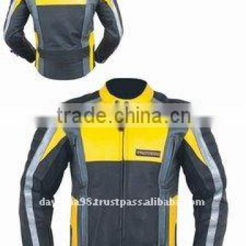 DL-1184 Leather Motorbike Jacket