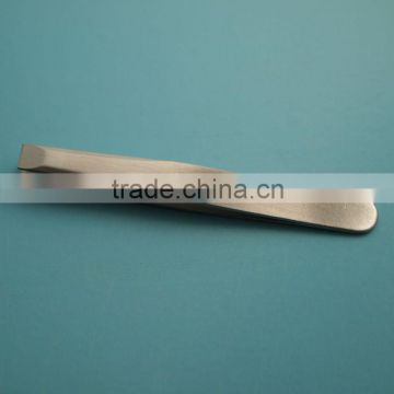 MJ-110 5cm Stainless steel flat tip durable cute tweezers