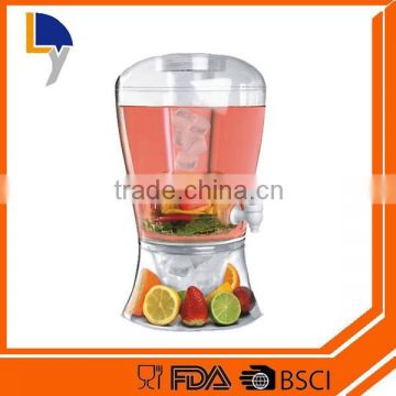 Eco-Friendly Feature and BPA Free Certification 8l glass beverage dispenser