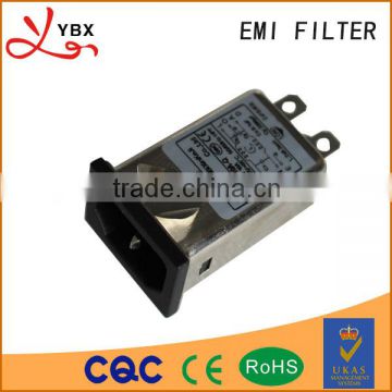 IEC 320 ac socket EMI RFI filter