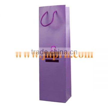 Single wine bags with logo stamping