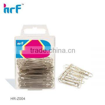 50 pcs Silvery Paper Clips in PS box