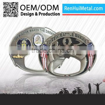Wholesale 2D/3D design custom magnetic bottle opener