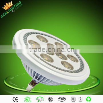Low price ar111 led dimmable g53 12 volt 9w 12w ar111 led light for hotel used