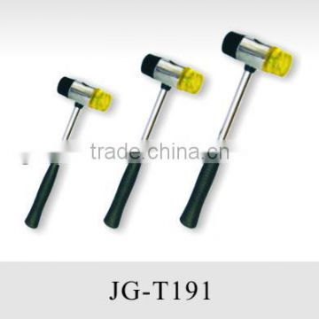Two way dead blow rubber hammer for Installation glazing bead of pvc window