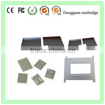 Customized nickel sliver metal preision stamping shielding can from dongguan manufacturer