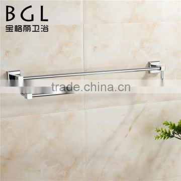 Modern design Bathroom accessories Brass Chrome finishing Double towel rails