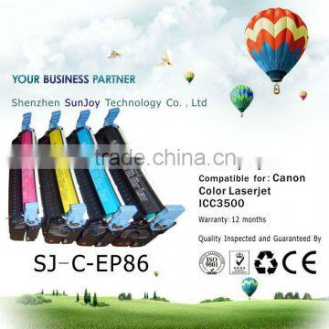 EP-86 high quality products color toner cartridge for Image Class C3500
