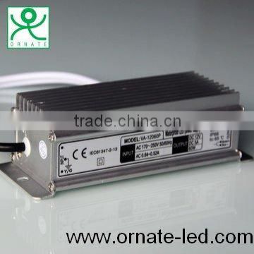 60w led waterproof 24v switching power supply