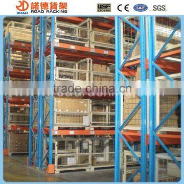 Powder coating or galvanized heavy duty pallet rack steel racks