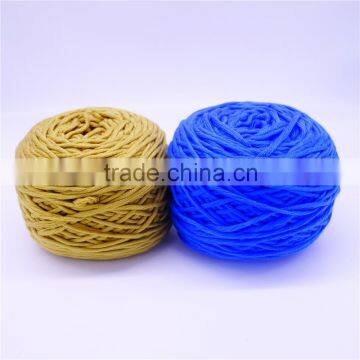 50%cotton 50% polyester yarn , 32s 16ply hand knitting yarn 180g/ball , wholesale ,hand knitting yarn wholesale