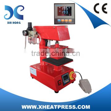 FJXHB1015 Mini Pneumatic Heat Press Machine, garment label printing machine, label printing machine