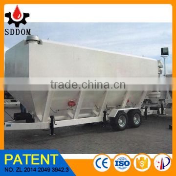 horizontal cement silo of easy to move for sale