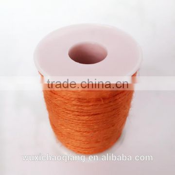 Eco-friendly high quality hemp twisted roll(Plastic cone)