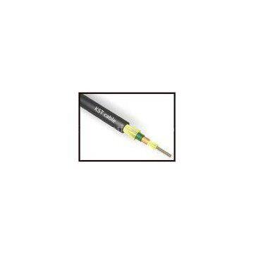 Pe Black Armoured Fiber Optic Cable Corning Fiber Optic Network Cable