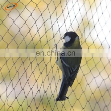 plastic bird trap net, nylon antibird net fabric, nylon safety net for fruit