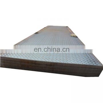 ms carbon steel tear drop s275jr ss400 a36 q235 type checkered steel plate
