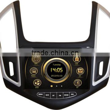 Digital touch screen car media player for Chevrolet 2013 Cruze with GPS/Bluetooth/Radio/SWC/Virtual 6CD/3G internet/ATV/iPod/DVR