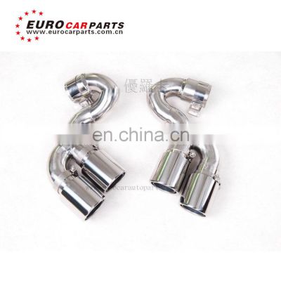 BM X5 F15 3.0t muffler tips for X5 F15 3.0t exhaust pipes X5 F15 stainless steel carbon finber exhaust system