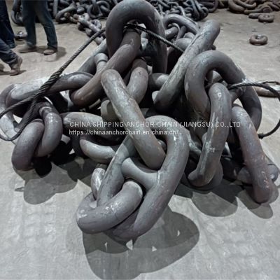 Black coated 114mm Anchor Chain With ABS